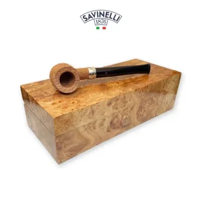 Savinelli 100th Anniversary Achille Punto Oro