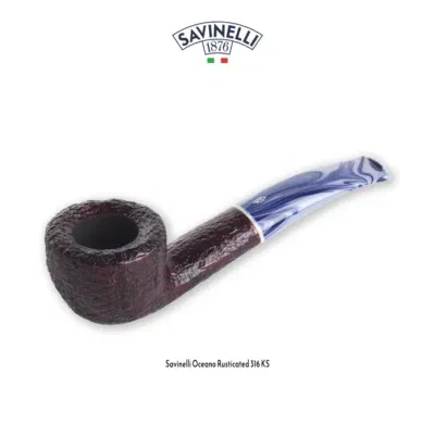 Savinelli Oceano Rusticated 316 KS