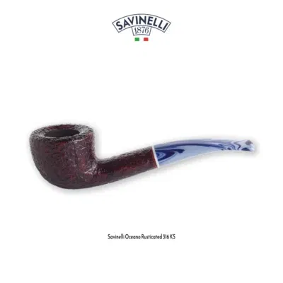 Savinelli Oceano Rusticated 316 KS