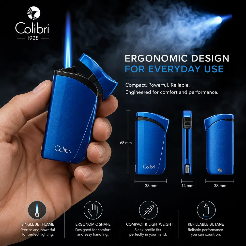 Colibri Falcon Metallic Single Jetflame