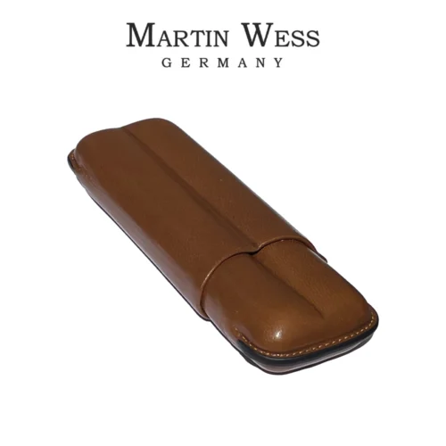 Martin Wess 490 Cigarretui Havanna Brun cigarrer
