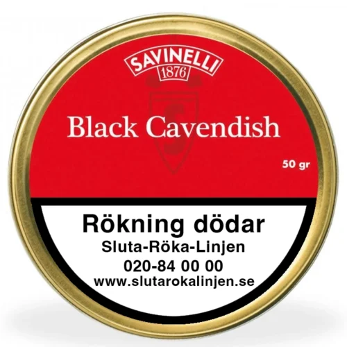 Savinelli Black Cavendish 50 gr