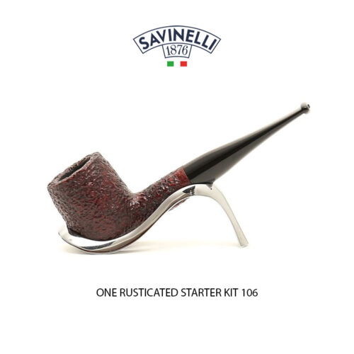 Savinelli One Starter Kit Rusticated 106