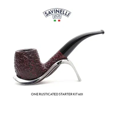 Savinelli One Starter Kit Rusticated 601