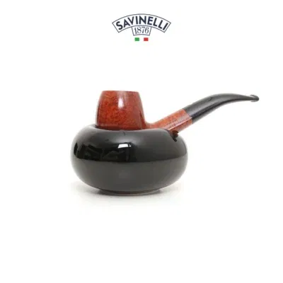 Savinelli Goccia Pipställ Blank Svart