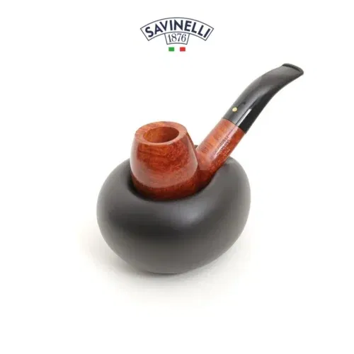 Savinelli Goccia Pipställ Matt Svart