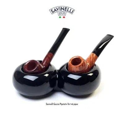 Savinelli Goccia Pipstativ för 2 pipor