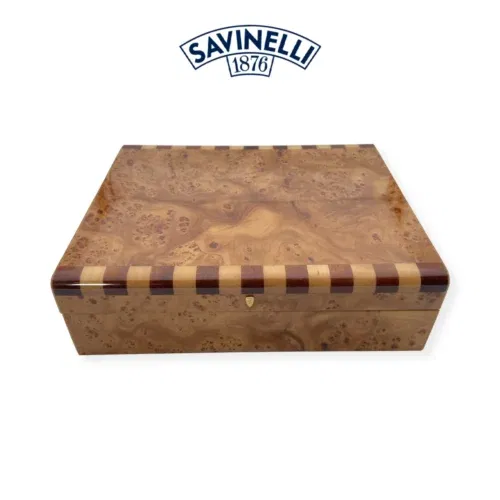 Savinelli Pipschatull handgjort